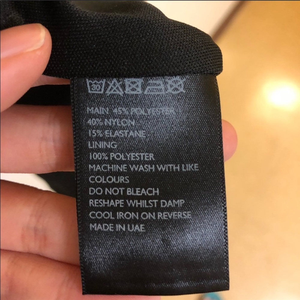 UO x Ecote Black Velvet Romper - Picture 4 of 6